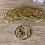 Aplique Espelhado Nossa Senhora Moldura - 10 Unidades 4CM