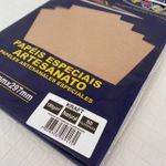 Papel Kraft natural A4 180g Off paper - pacote com 50 folhas