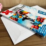 Papel Fotográfico Glossy 180g A4 Make+ Print 50 Folhas