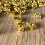 Pé de Caixa Chato dourado