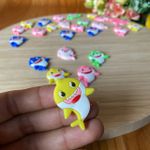 Kit emborrachado baby shark 3cm - 10 und