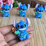 Pingente Emborrachado Stitch Xepa 3D 4,5CM 