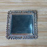 Tag Quadrata Prata 4,8x4,8cm - 10 Unidades
