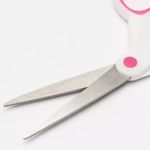 Tesoura Patchwork 21cm Branca/Rosa ArtePunto