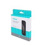 FITA BANANA DUPLA FACE 1.8CM 5MT UN PRETA MIMO