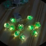 FIO LED GIRASSOL 1 MT UN LUZ AMAR. CORES