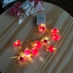 FIO LED GIRASSOL 1 MT UN LUZ AMAR. CORES