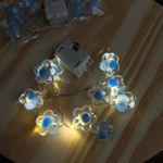 FIO LED GIRASSOL 1 MT UN LUZ AMAR. CORES