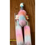 CANETA ESFEROG. PELUCIA HELLO KITTY 6 CORES UN