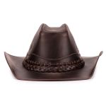 Chapéu Traiado Americano Western Fóssil Coffe