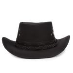 Chapeu Traiado Australiano Boiadeiros Preto