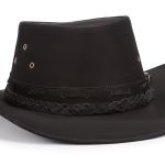 Chapeu Traiado Australiano Boiadeiros Preto