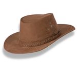 Chapeu Traiado Australiano Boiadeiros Marrom