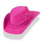 Chapéu Traiadinho Infantil Texano Rosa