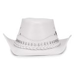 Chapéu Traiadinho Infantil Texano Branco