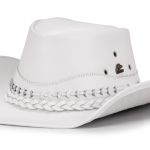 Chapéu Traiadinho Infantil Texano Branco