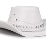 Chapéu Traiadinho Infantil Texano Branco