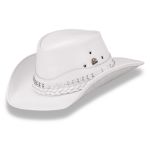 Chapéu Traiadinho Infantil Texano Branco