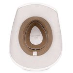 Chapéu Traiadinho Infantil Texano Branco