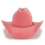 Chapéu Traiado Americano Texas Rosa Bebê