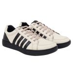 Sapatenis SL casual masculino Off-White/Preto