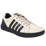 Sapatenis SL casual masculino Off-White/Preto