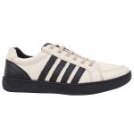 Sapatenis SL casual masculino Off-White/Preto