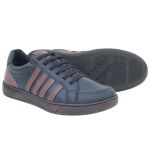 Sapatenis casual masculino SL Preto/Capuccino