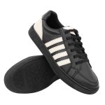 Sapatenis SL casual masculino Preto/OffWhite