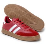 Tênis Feminino Modelo Clássico Vermelho