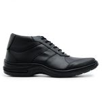 Bota Masculina em Couro Preto