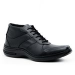 Bota Masculina em Couro Preto