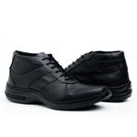 Bota Masculina em Couro Preto