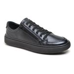 Sapatênis Masculino Couro Cft Preto