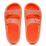 Chinelo Nuvem Birken Arietto Laranjado