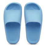 Chinelo Nuvem Slide Arietto - Conforto e Estilo Azul Claro