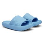 Chinelo Nuvem Slide Arietto - Conforto e Estilo Azul Claro