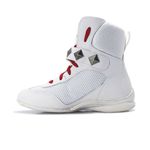 Bota De Treino Cheia De Marra Gym Branco e Vermelho