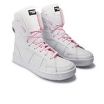 Bota de Treino Cheia de Marra Force Branco e Rosa