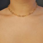 Colar Folheado A Ouro 18K Coração 