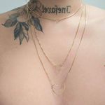 Colar Triplo Folheado a Ouro 18K Coração 