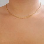 Colar Folheado A Ouro 18K Mini Elos 