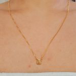 Colar Escapulário Folheado A Ouro 18K Religioso 
