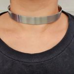 Colar Choker Prata 