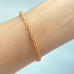 Pulseira Folheada A Ouro 18K Baiana