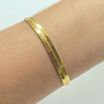 Pulseira Folheada A Ouro 18K Laminada 