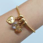 Pulseira Folheada A Ouro 18K Religiosa 