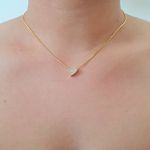 Colar Folheado a Ouro 18K Coração 