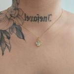 Colar Folheado a Ouro 18K Com Zircônia Trevo 