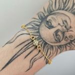 Pulseira Folheada A Ouro 18K Trevo